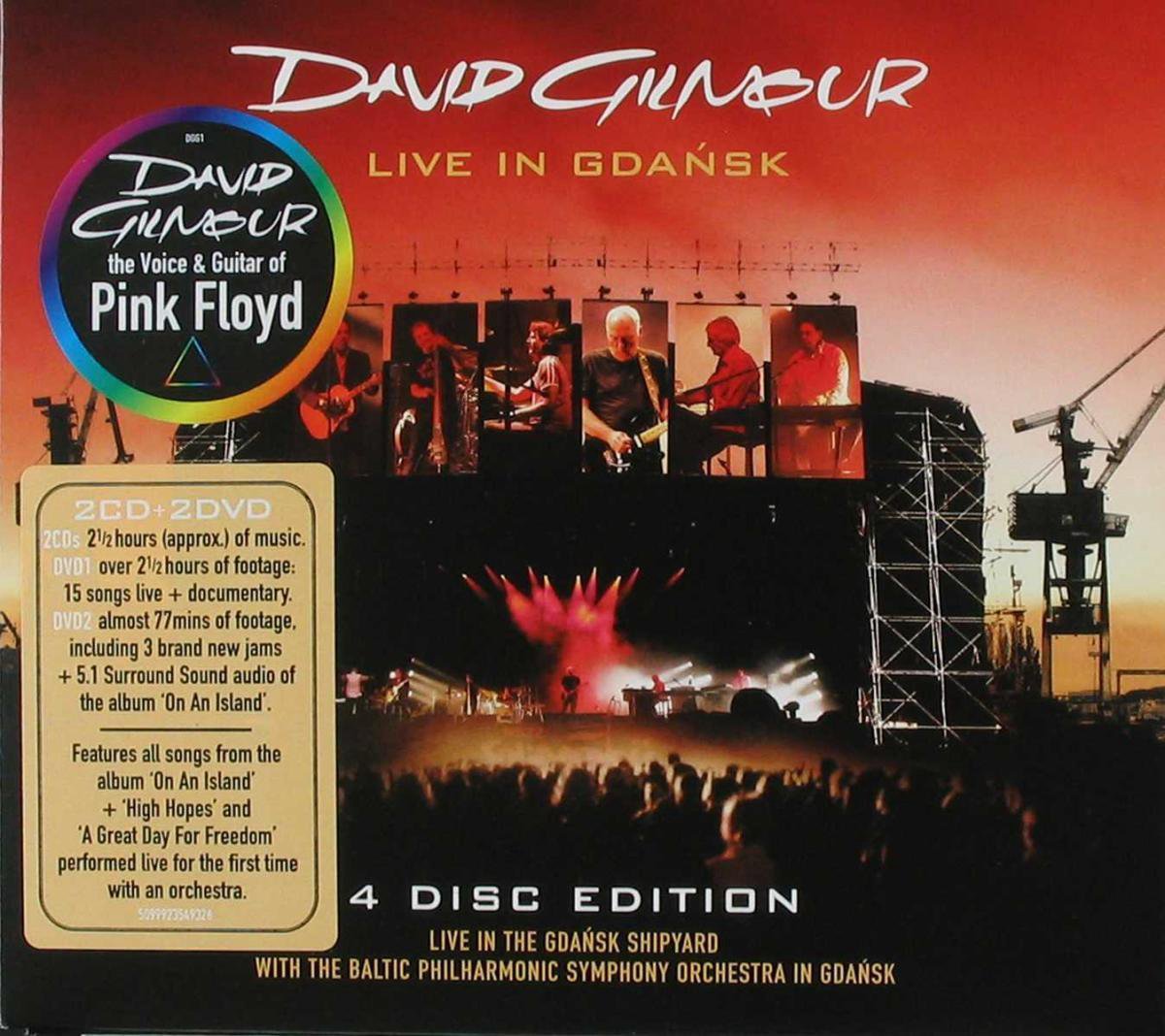 Live in Gdansk - 2 CD + 2 DVD | David Gilmour - 1 | YEO