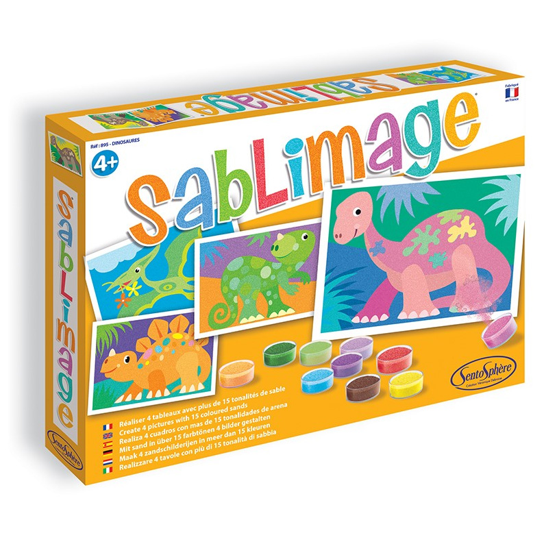 Set creativ - Sablimage Dinosaures | Sentosphere - 3 | YEO