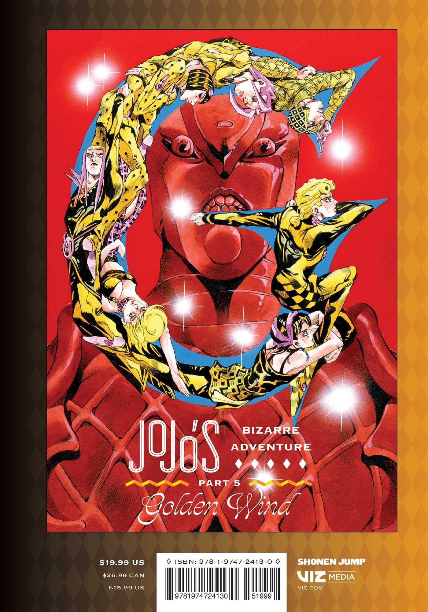 JoJo\'s Bizarre Adventure: Part 5 - Golden Wind - Volume 5 | Hirohiko Araki