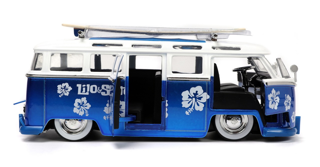 Autobuz Volkswagen cu figurina Stitch | Jada Toys - 4