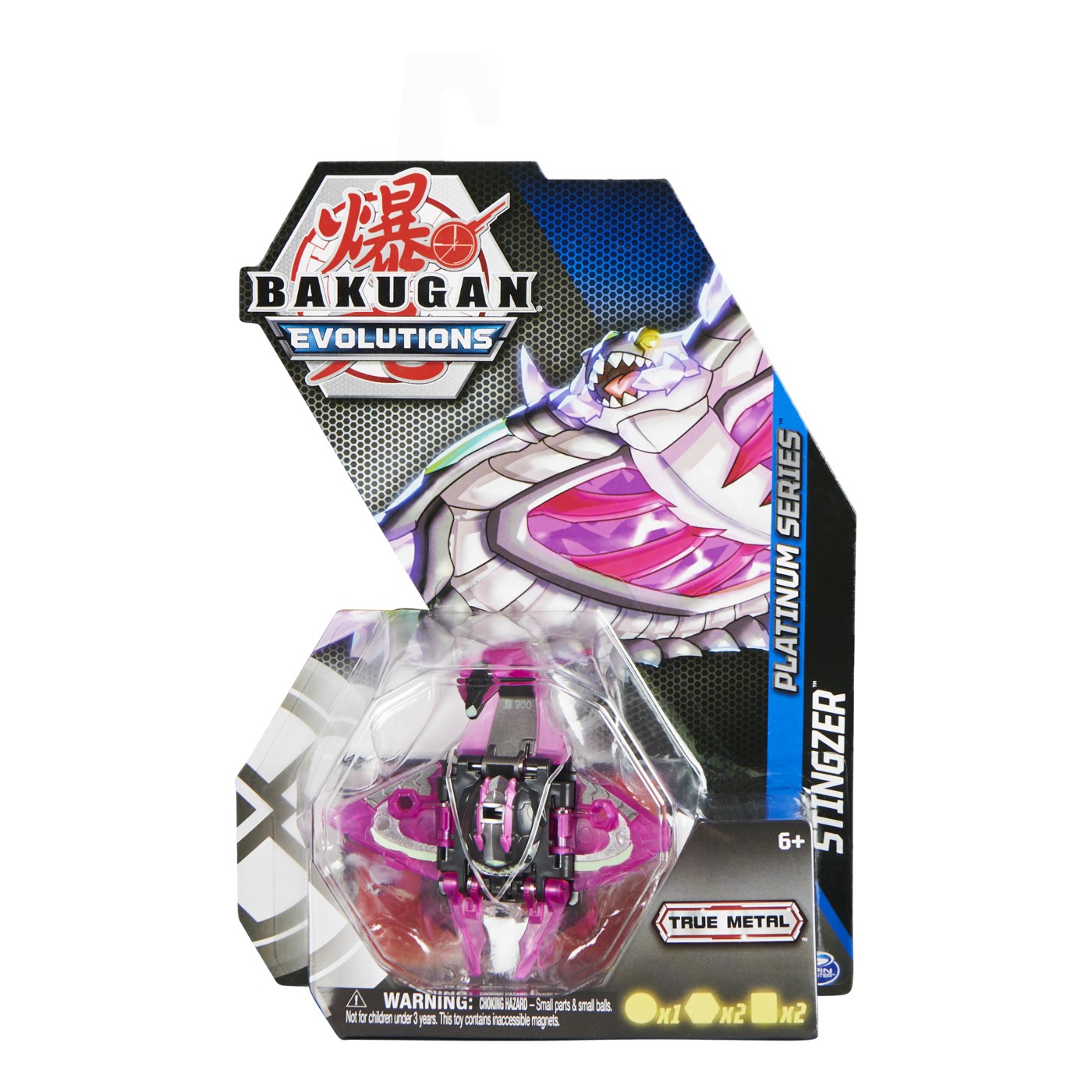 Figurina - Bakugan Evolutions S4 - Metalica Stingzer | Spin Master