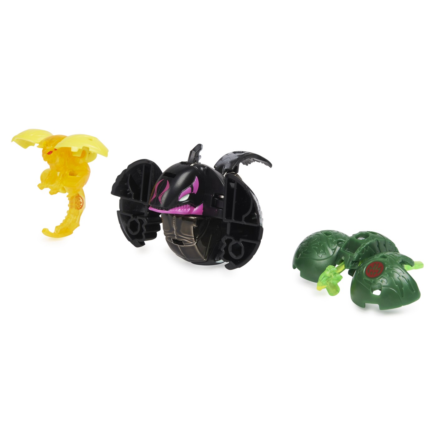 Set 3 jucarii - Bakugan Evolutions S4 - Platinum Powerup - Warrior Whale, Nano Fury si Nano Sledge | Spin Master - 3 | YEO