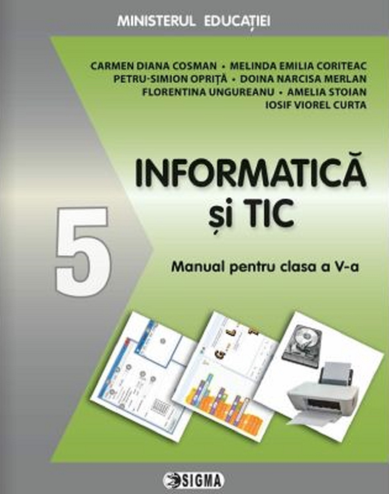 Manual Informatica si Tic - Clasa a V-a | Petru-Simion Oprita, Melinda Emilia Coriteac, Carmen Diana Cosman