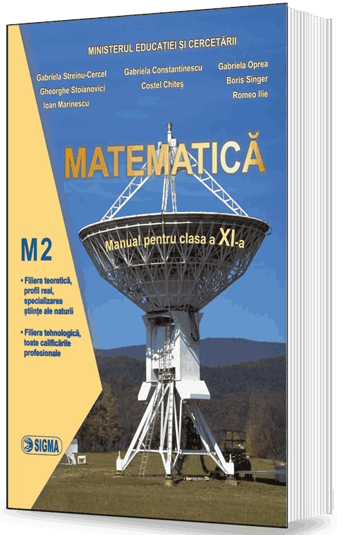 Manual pentru clasa a XI-a - Matematica M2 | Gabriela Streinu-Cercel