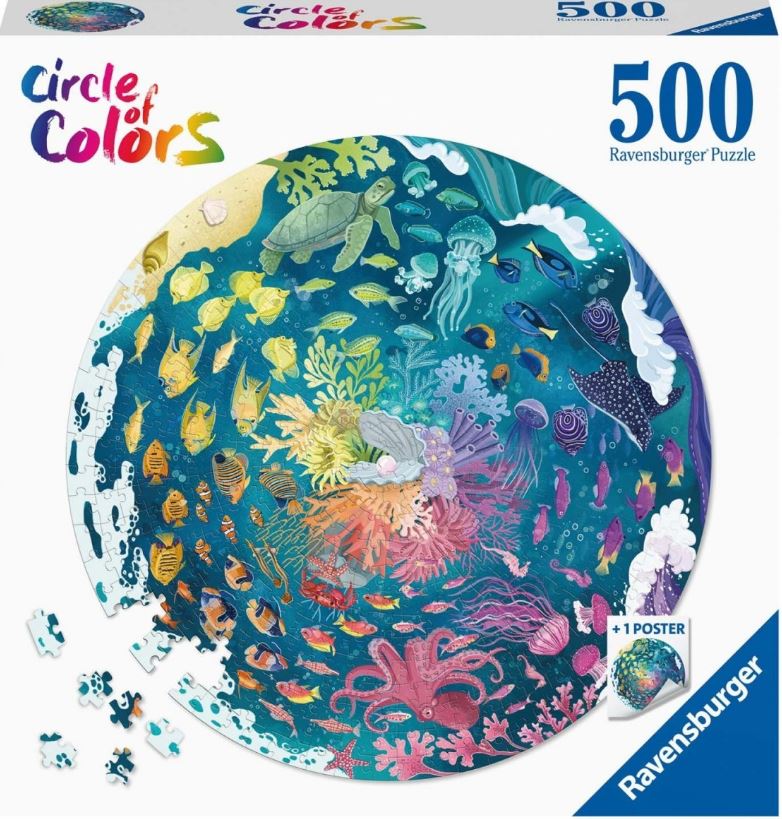 Puzzle 500 de piese - Cerc Ocean | Ravensburger