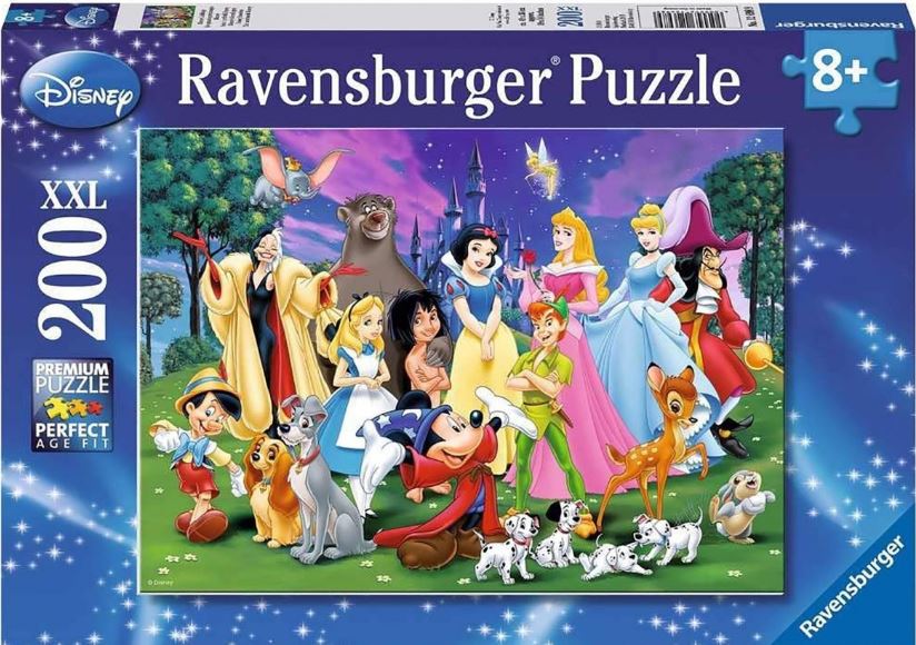 Puzzle 200 De Piese - Disney Personajele Preferate | Ravensburger