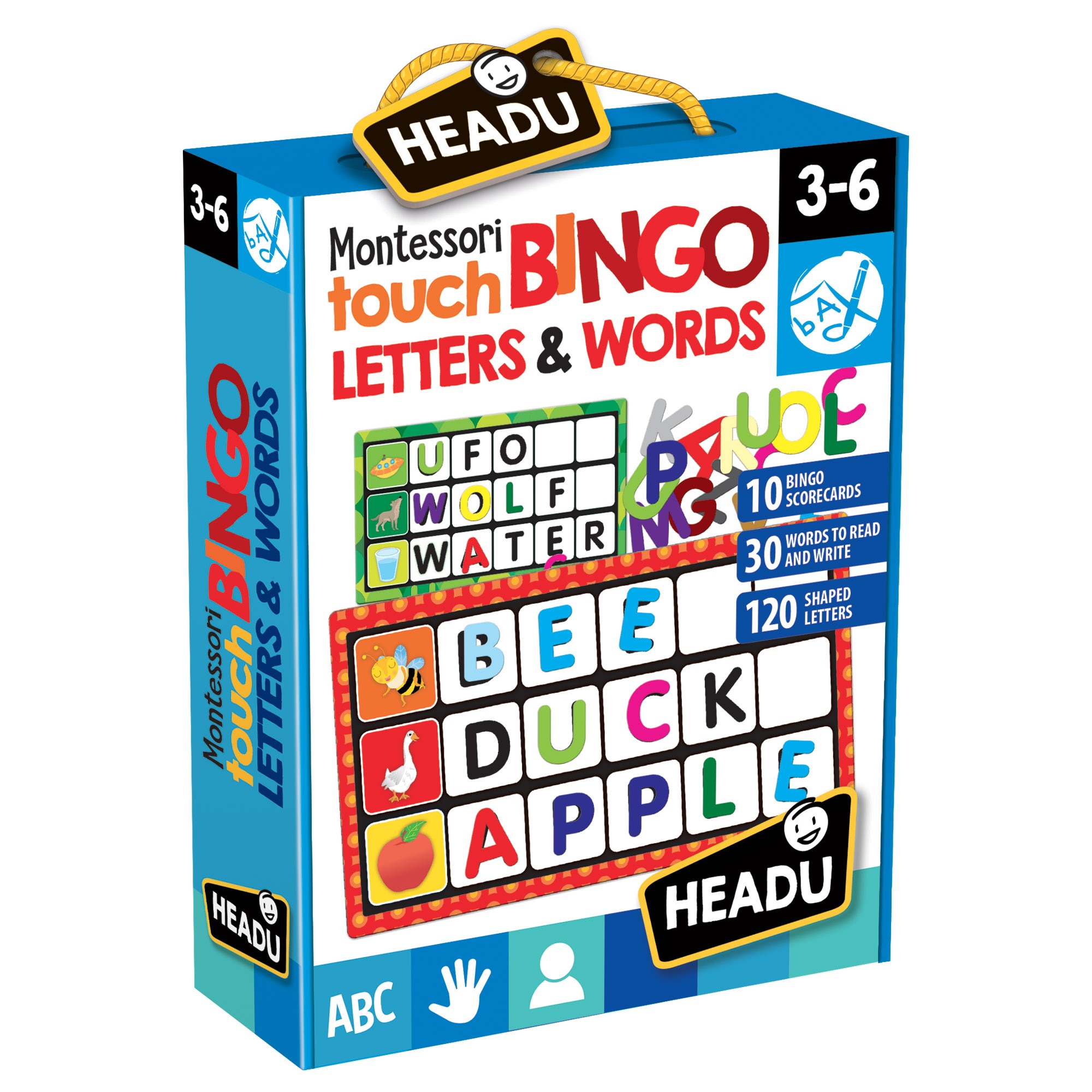 Joc educativ - Bingo: Imagini si cuvinte | Headu