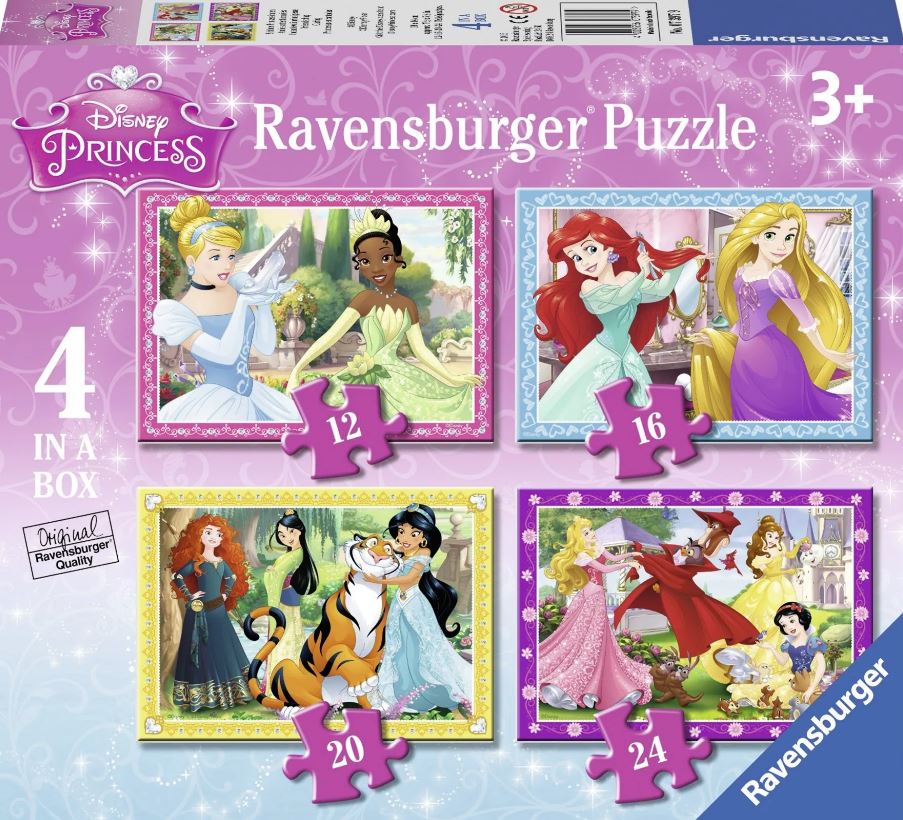 Puzzle 72 de piese - Printesele Disney | Ravensburger