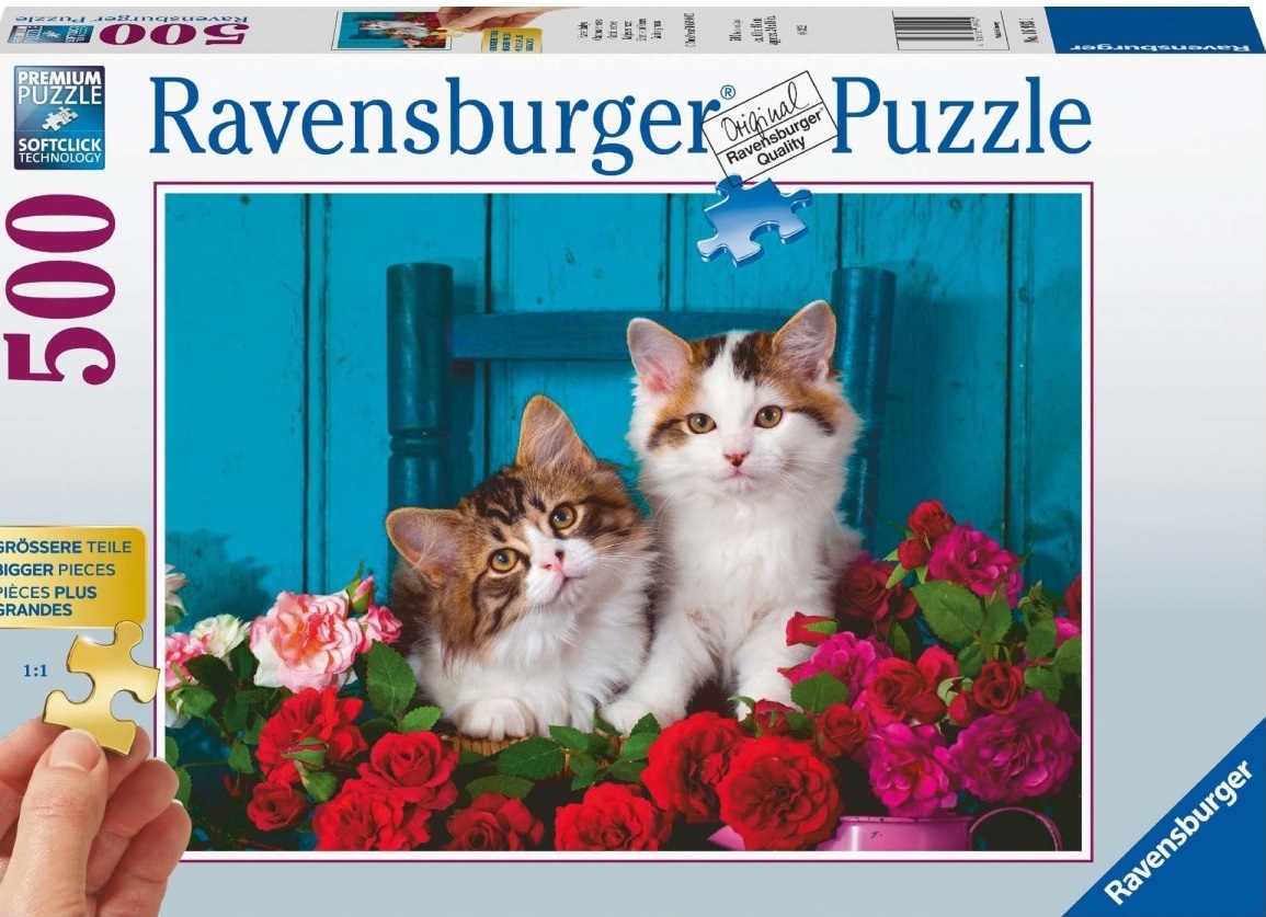 Puzzle 500 de piese - Pisicute | Ravensburger