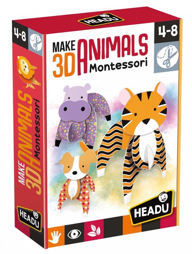 Joc creativ - Animale 3D | Headu