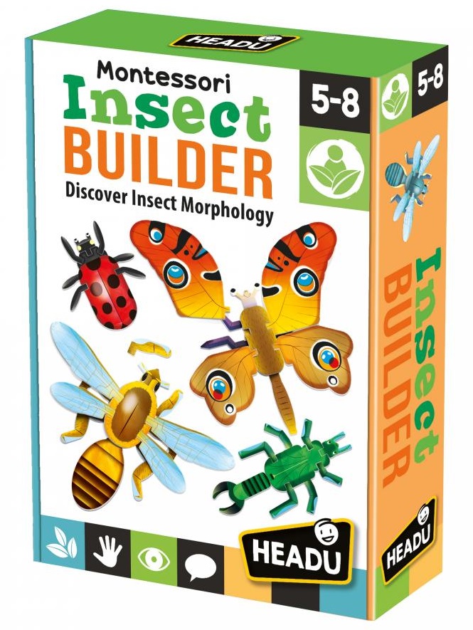 Joc educativ - Construieste o insecta | Headu