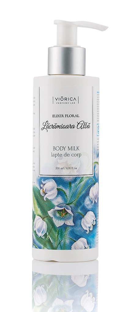 Lapte de corp - Elixir floral - Lacramioara alba | Viorica