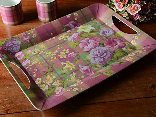 Tava-Katie Alice- Large Tray Lux Handles-Highland Fling | Creative Tops