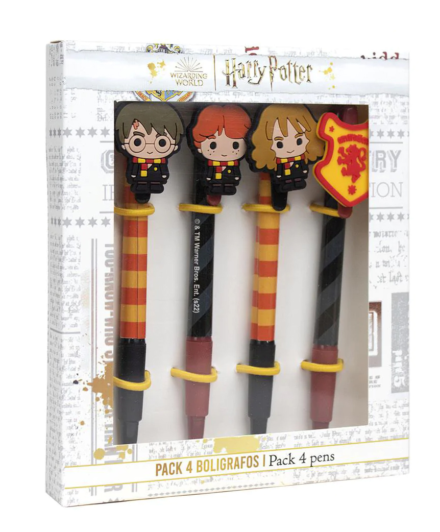 Set pixuri - Harry Potter Gryffindor, 4 bucati | Cerda - 1 | YEO