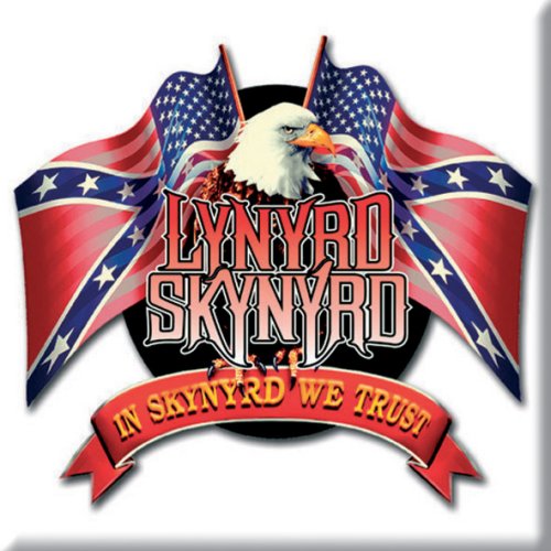 Magnet - Lynyrd Skynyrd - Eagle & Flags | Rock Off