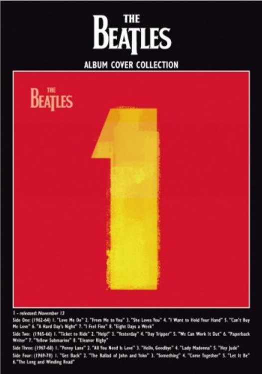 Carte postala -  The Beatles - 1 Album | Rock Off