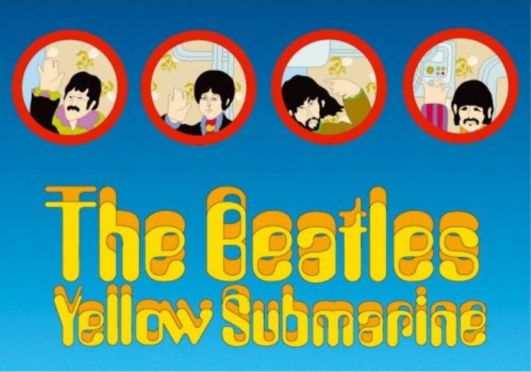 Carte postala - The Beatles - Yellow Submarine Portholes | Rock Off