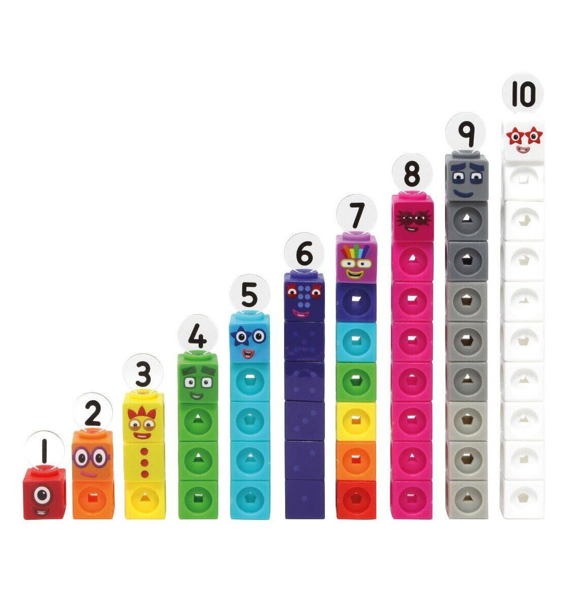 Joc educativ - MathLink Cubes - Number Blocks | Learning Resources - 1 | YEO