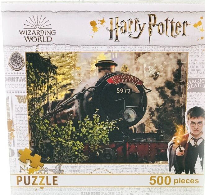 Puzzle 500 piese - Harry Potter, Trenul Hogwarts Express | Jigsaw Puzzle