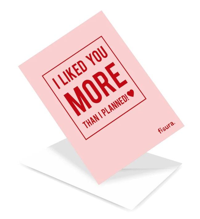 Carte postala - I like you more than planned | Fisura