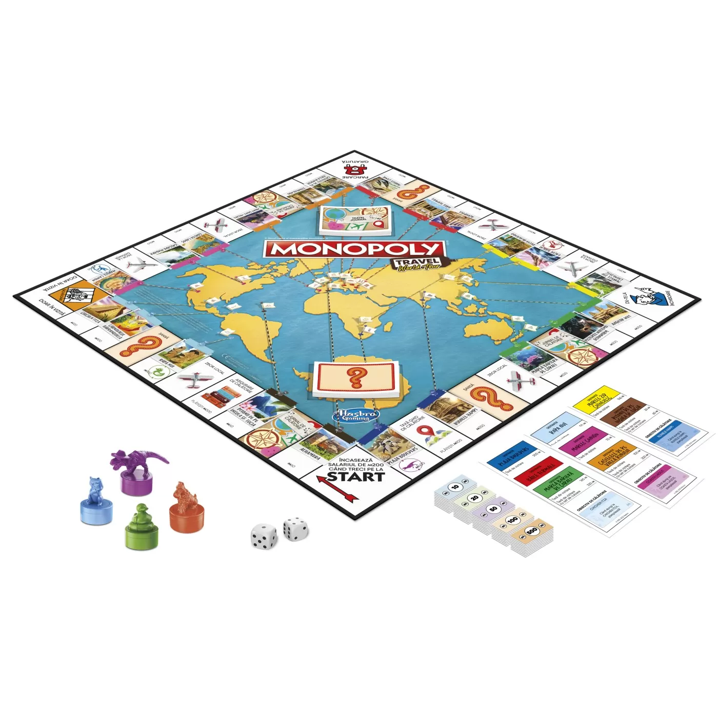 Joc - Monopoly Travel World Tour | Hasbro - 3
