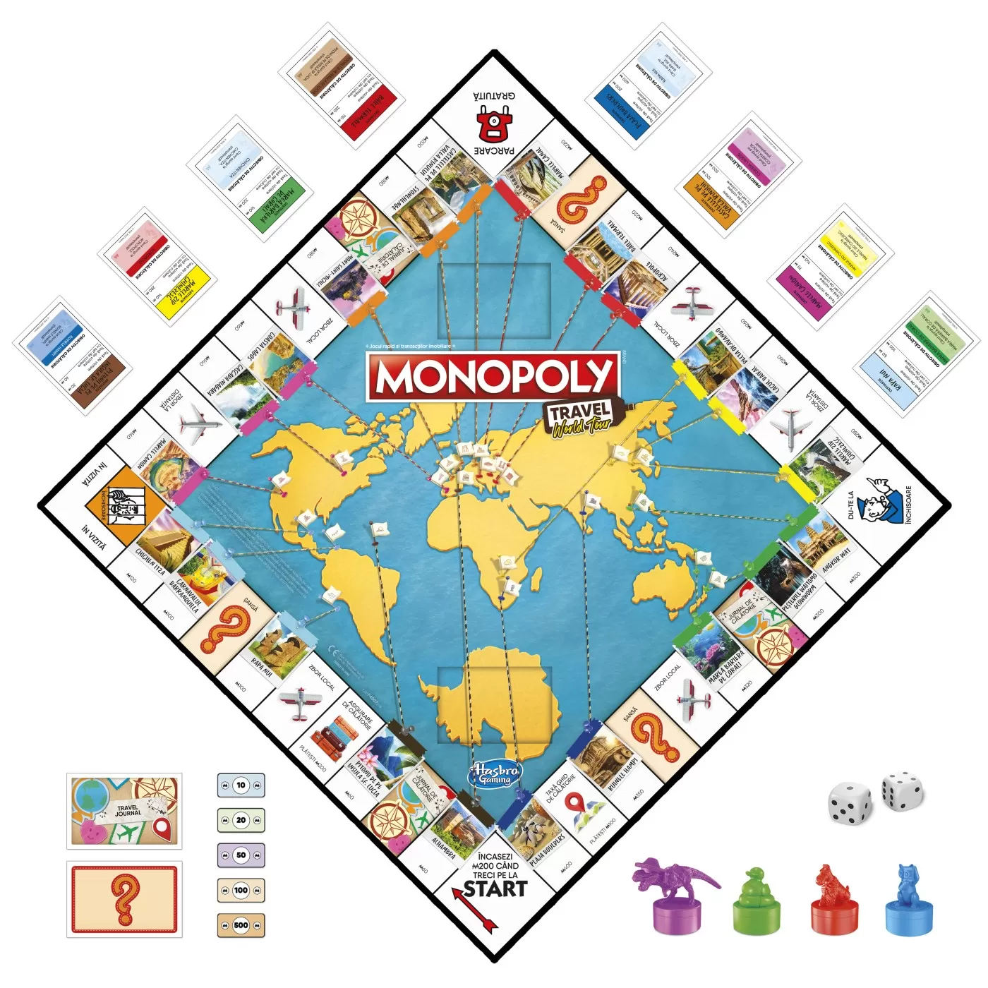 Joc - Monopoly Travel World Tour | Hasbro - 4