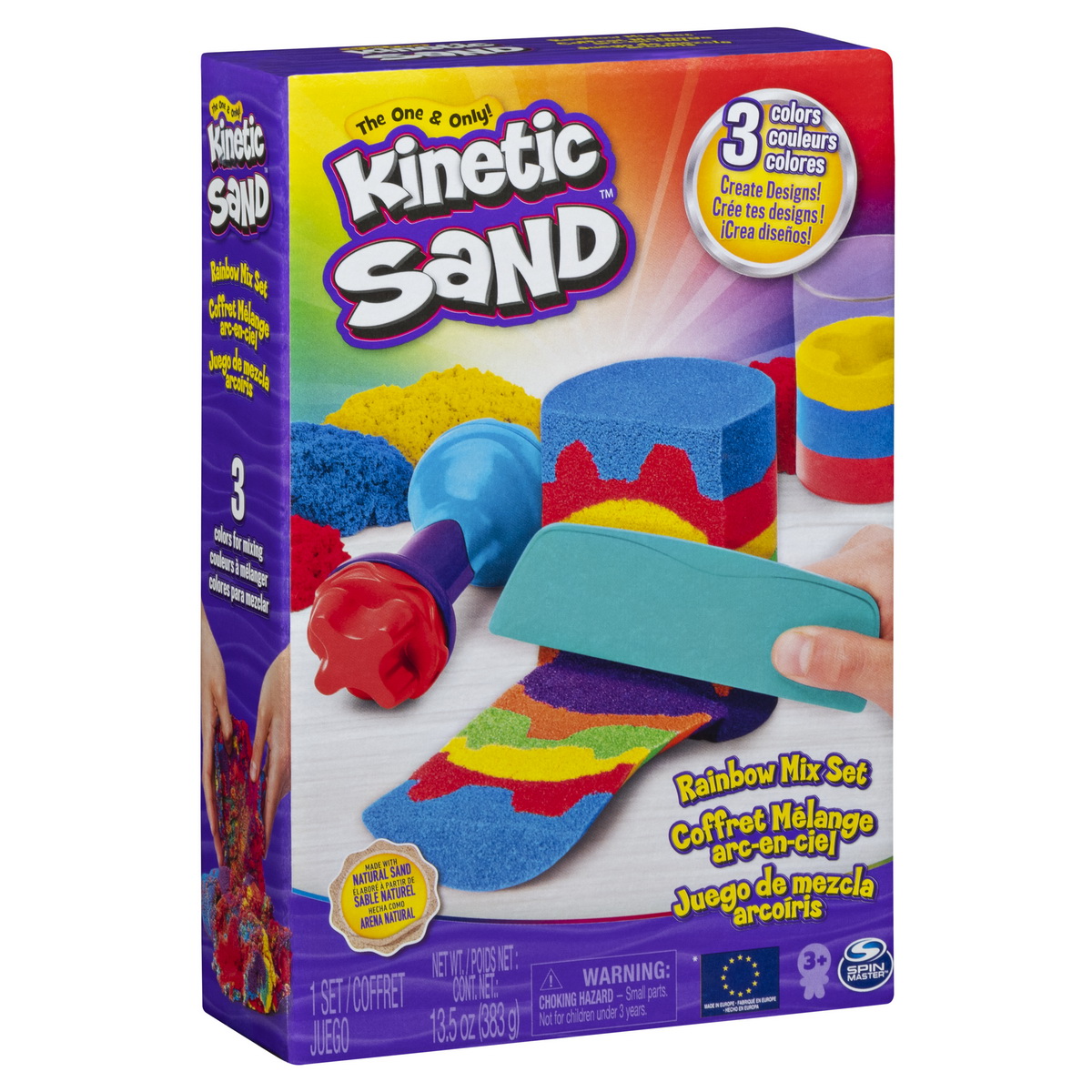 KINETIC SAND SET UNELTE DE CURCUBEU CU ACCESORII | Spin Master - 8 | YEO