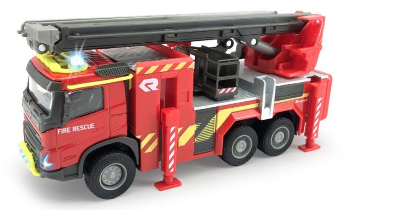 Majorette Volvo - Masina de Pompieri, 19 cm | Majorette - 1