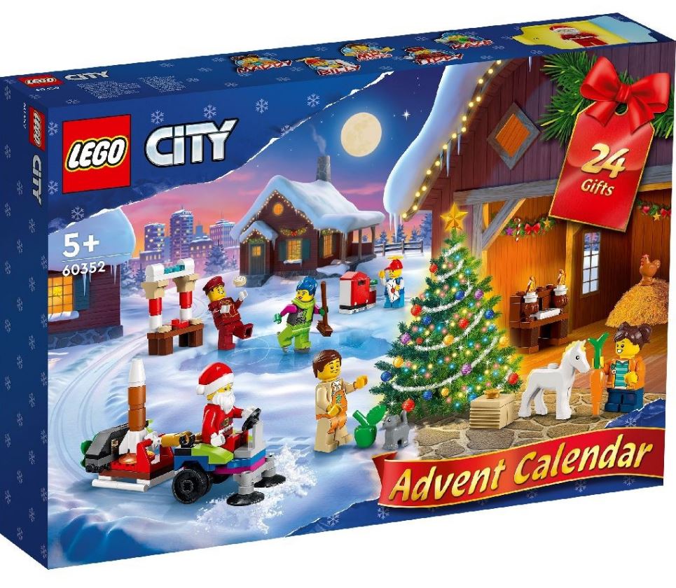  LEGO, 60352 - Calendar de Craciun City LEGO | LEGO 
