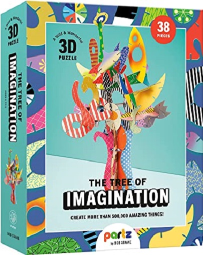 Puzzle 3D - The Tree of Imagination 38 piese | Random House - 2