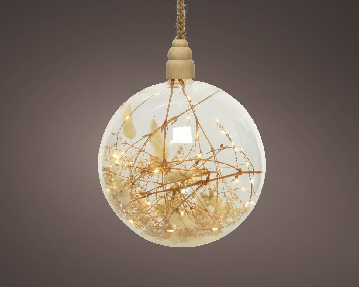 Decoratiune - Micro LED Ball White, Mica | Kaemingk