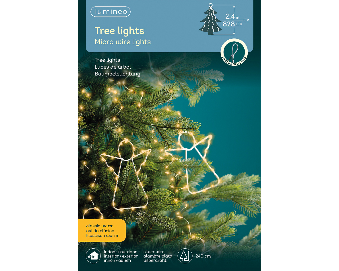 Ghirlanda de luminite - Micro LED - Tree Bunch Steady - Outdoor, 240 cm | Kaemingk - 3 | YEO