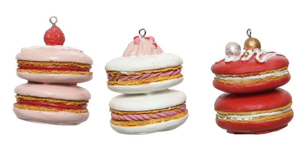 Decoratiune - Figure Polyresin Macarons - mai multe modele | Kaemingk