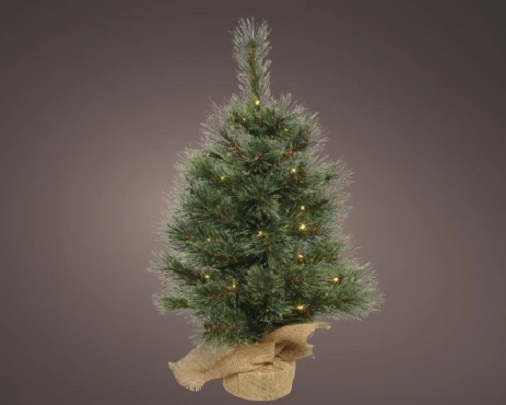 Brad artificial - Cashmere Mini Tree Prelit | Kaemingk