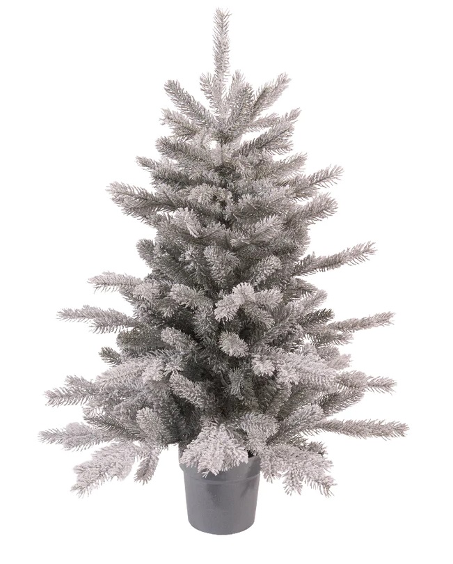 Brad decorativ - Grandis Mini Tree Frosted, L | Kaemingk