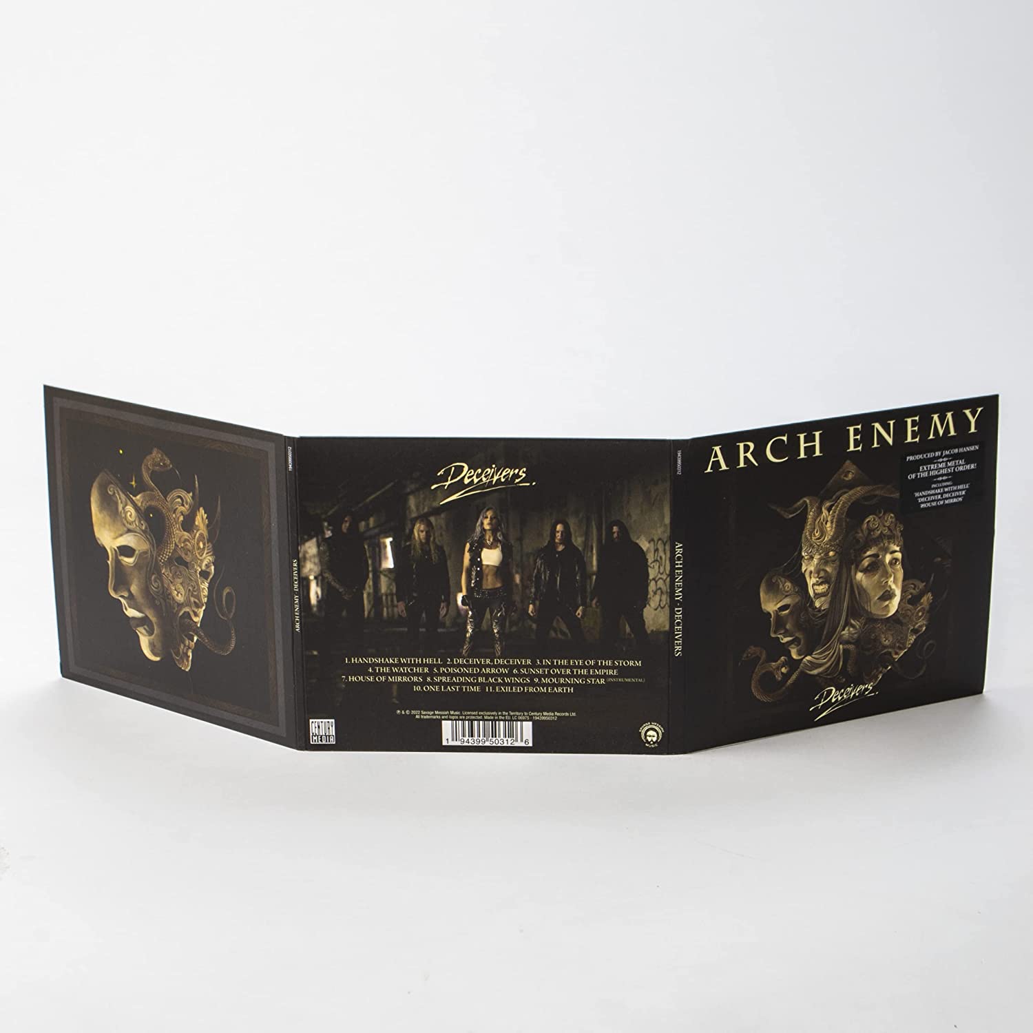 Deceivers (digi sleeve) | Arch Enemy - 2 | YEO