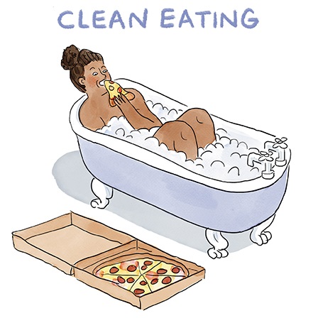 Felicitare - Pizza in the Bath | Great British Card Company