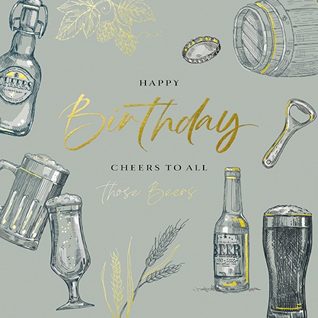 Felicitare - Beers | Great British Card Company