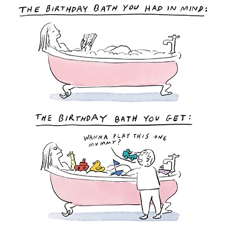 Felicitare - Birthday Bath | Great British Card Company