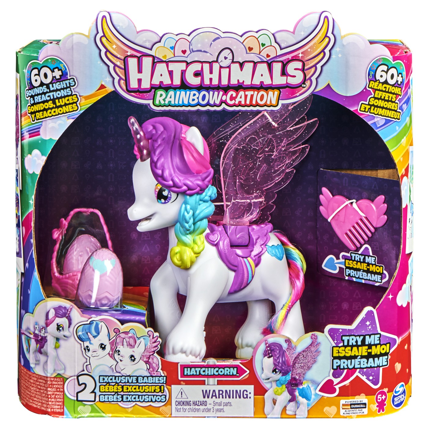 Figurina - Hatchimals Rainbow-Cation - Hatchicorn | Spin Master - 7 | YEO