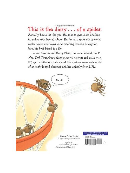 Diary of a Spider | Doreen Cronin, Harry Bliss - 1 | YEO