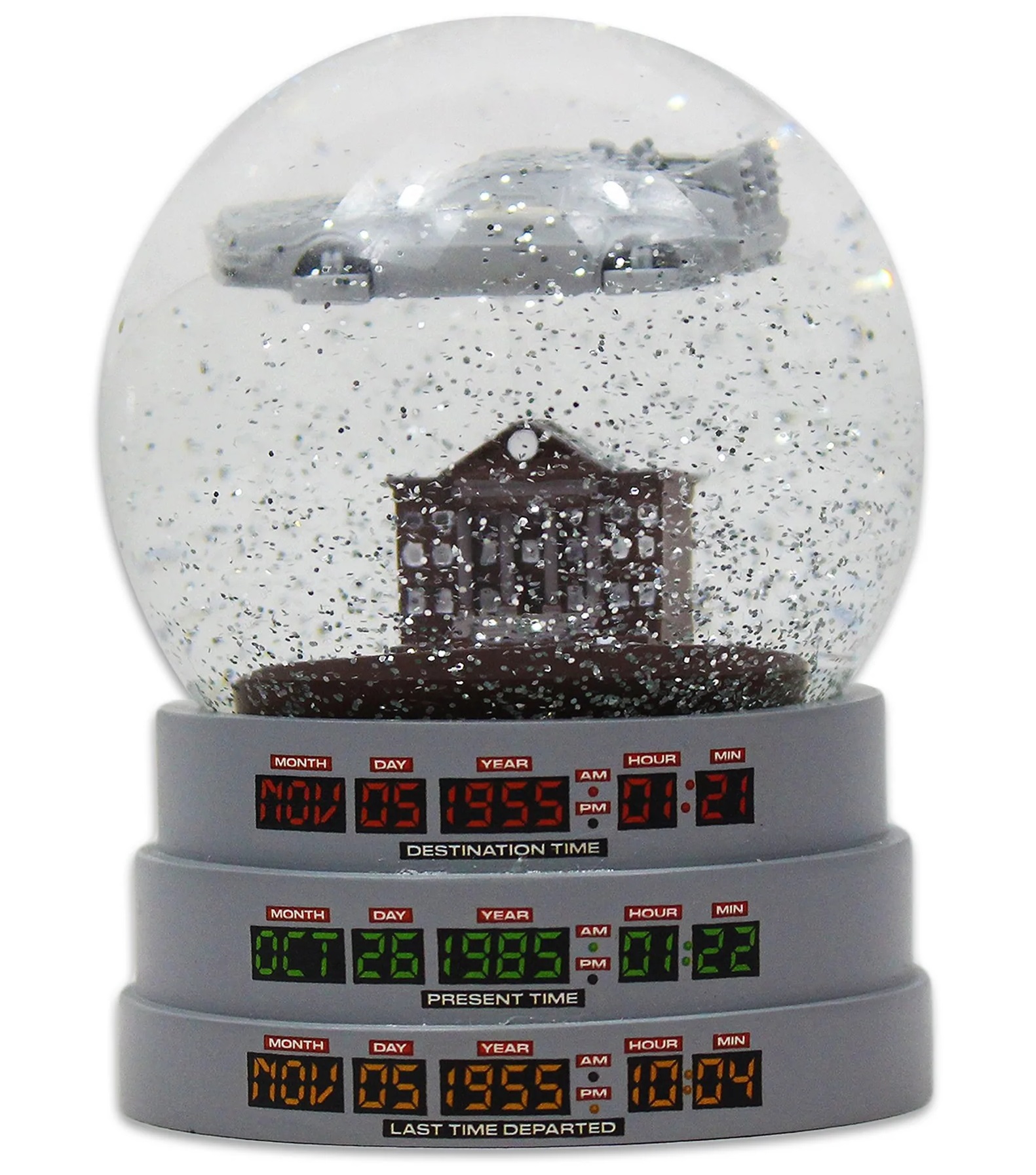 Decoratiune - Snow Globe - Back To The Future | Half Moon Bay