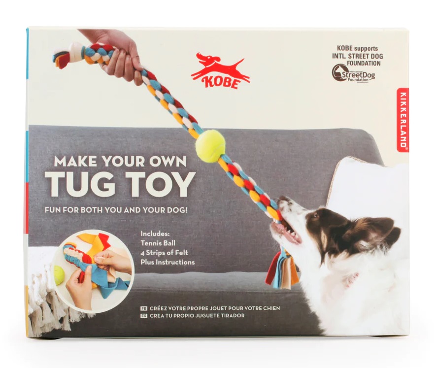 Set DIY - Make Your Own Tug Toy | Kikkerland - 3 | YEO