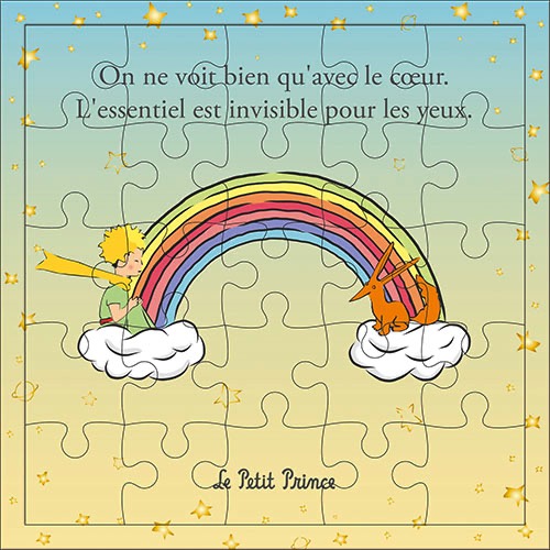 Puzzle - Le Petit Prince - Arc en Ciel | Kiub