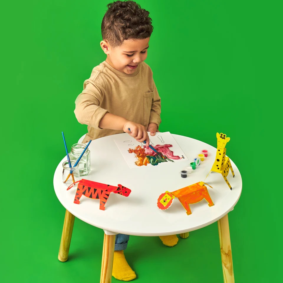 Kit creativ - Make, Paint & Play - 3D Safari | Kikkerland - 4 | YEO