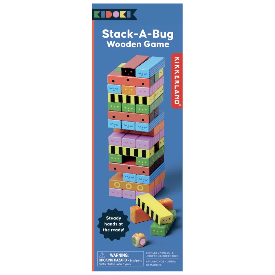 Joc - Stack a Bug Wooden Balance Game | Kikkerland - 2
