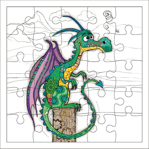 Puzzle - Kook - Dragon | Kiub image0