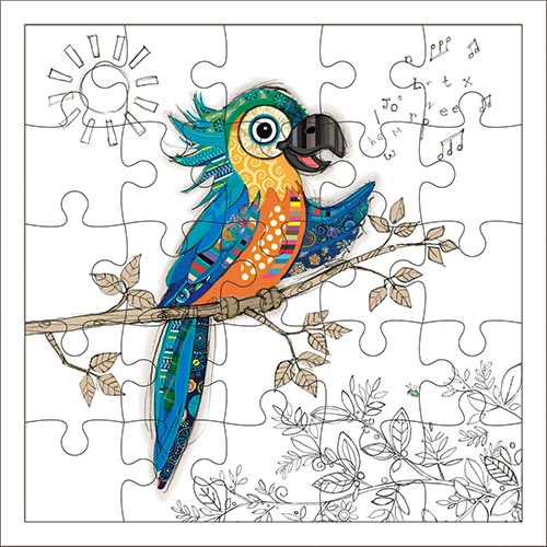 Puzzle - Kook - Perroquet | Kiub