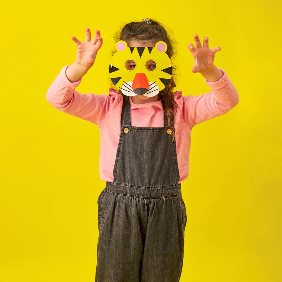 Kit decorativ - Make, Paint & Play - Animal Mask | Kikkerland - 2 | YEO