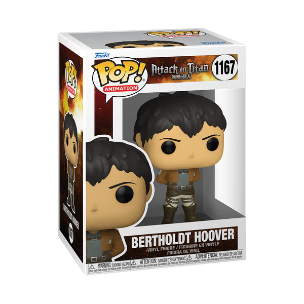 Figurina - Pop! Animation - Attack on Titan: Bertholdt Hoover | Funko